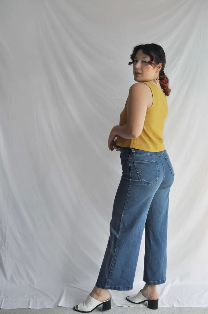Eve Gravel Jade Top - Saffron (Online Exclusive)