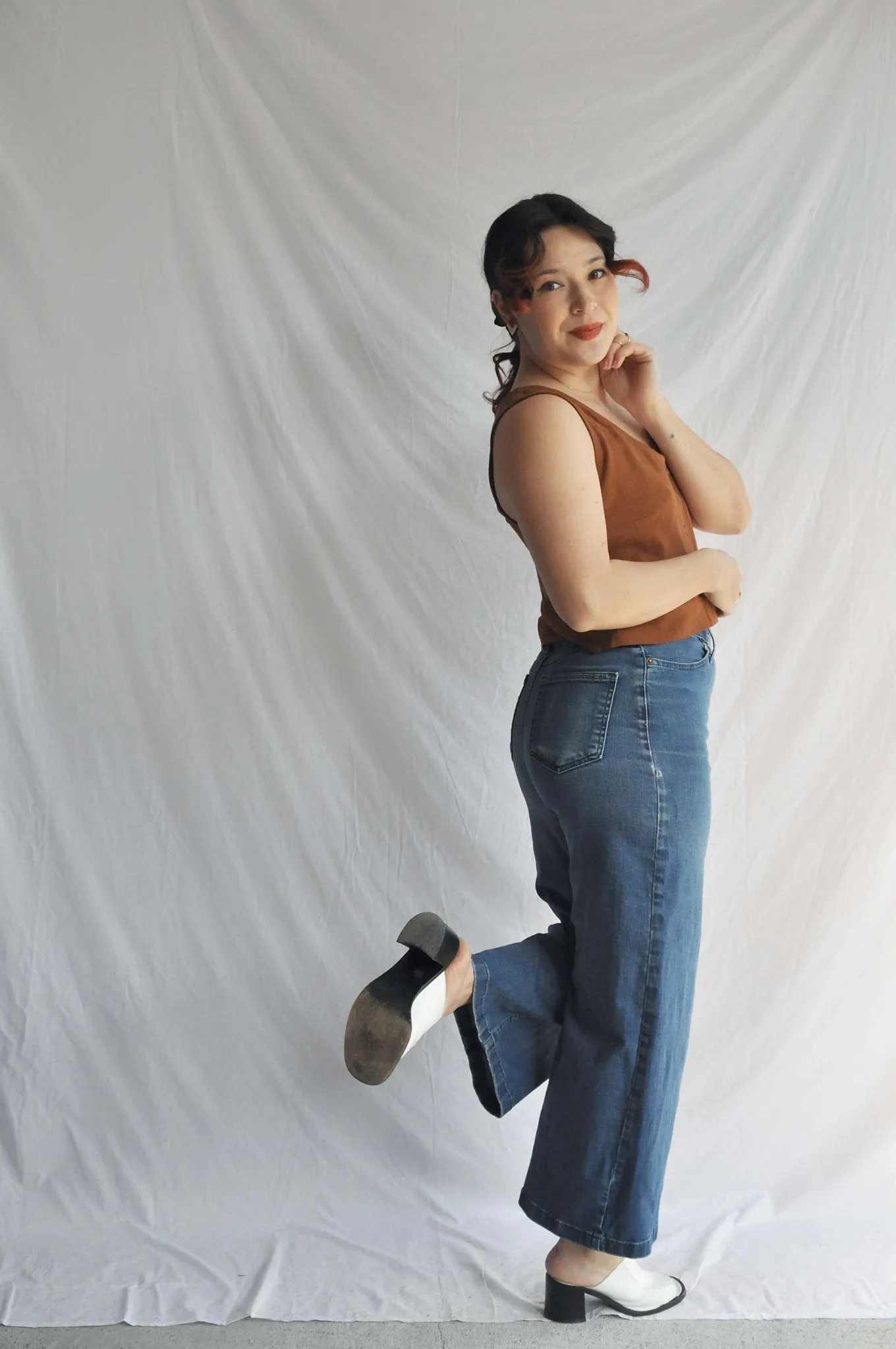 Eve Gravel Jade Top - Saffron (Online Exclusive)
