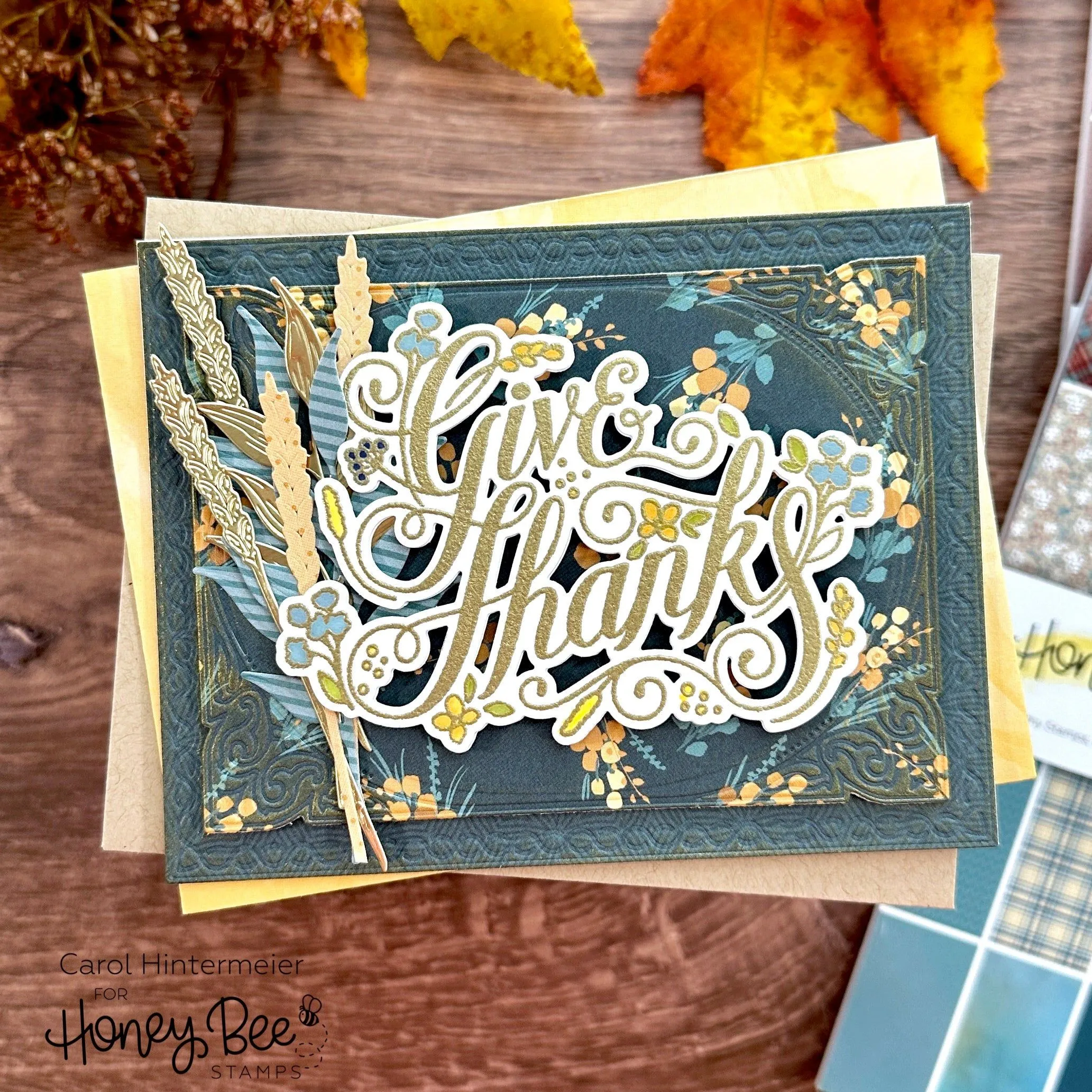 Fancy Fall Layering Frames - Honey Cuts