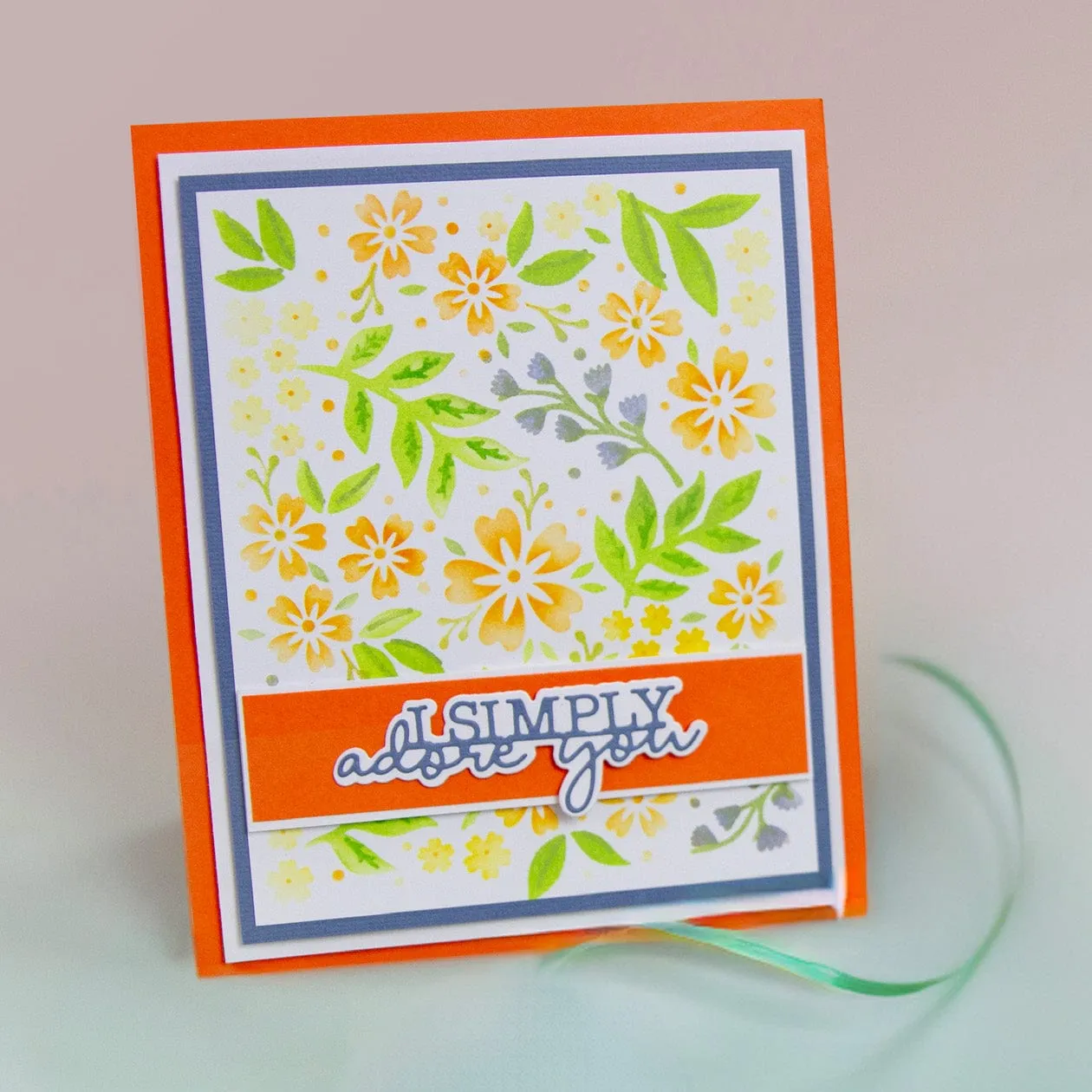 Fancy Floral Layering Die & Stencil Set - 5450e