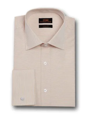Fashion Stripes Dress Shirt | Sand