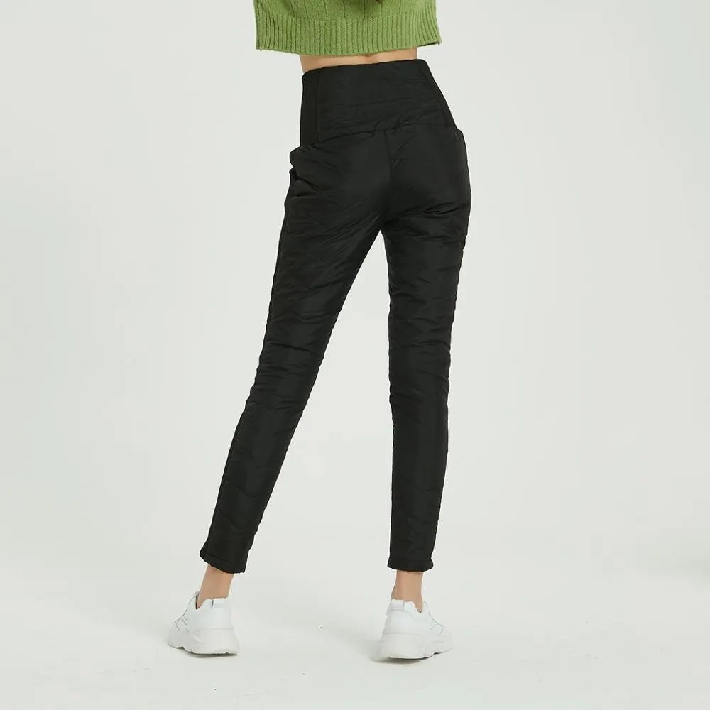 FashionSierra - Women's Warm High Waist Long Pants