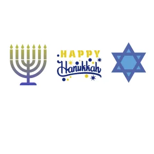 Festive Hanukkah | Stencil Bundle