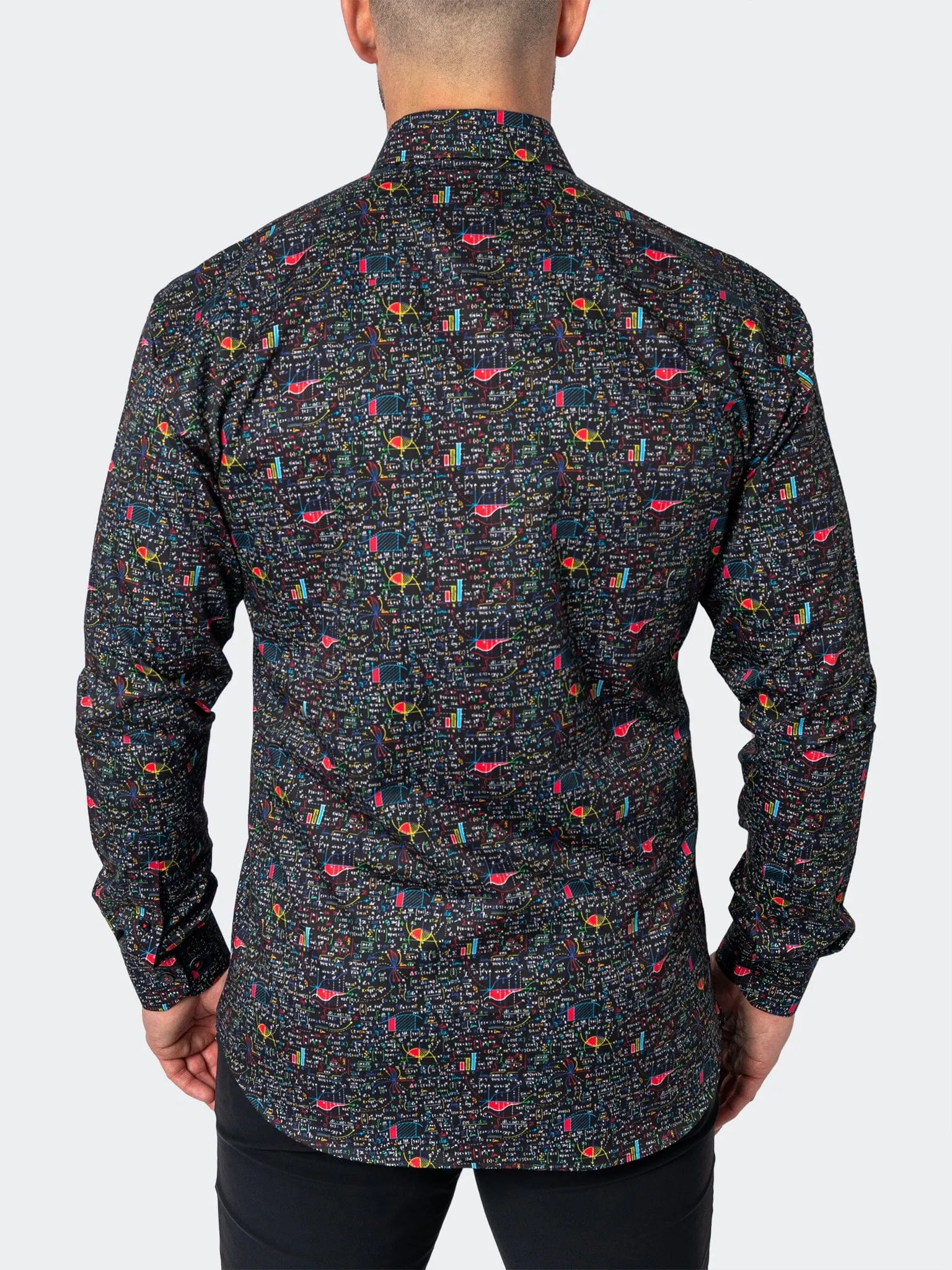 Fibonacci Math Black