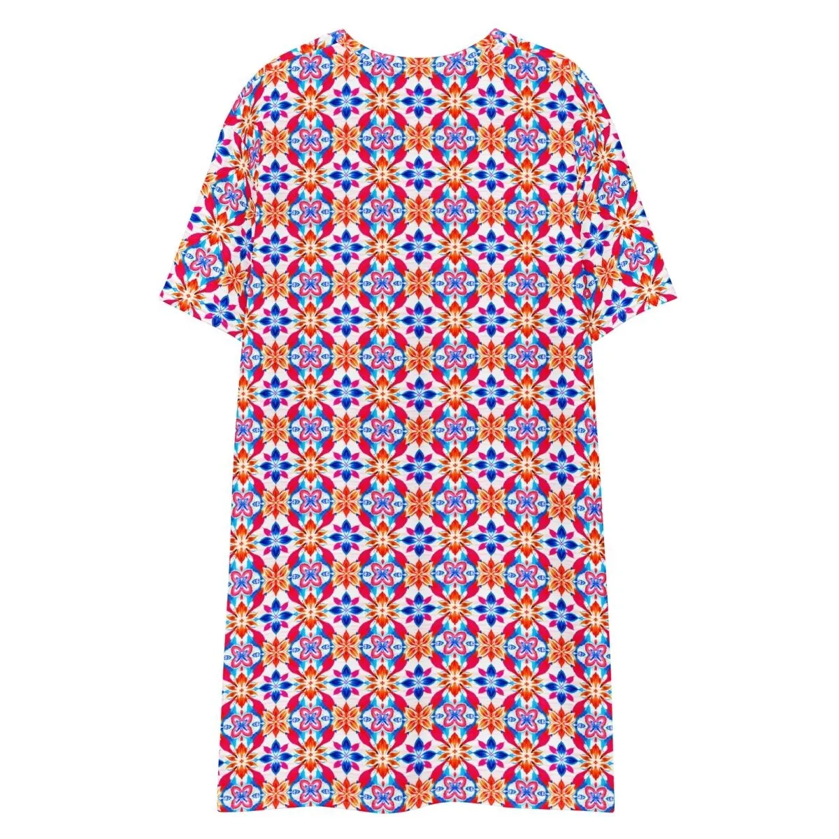 Fiesta Mosaic T-Shirt Dress