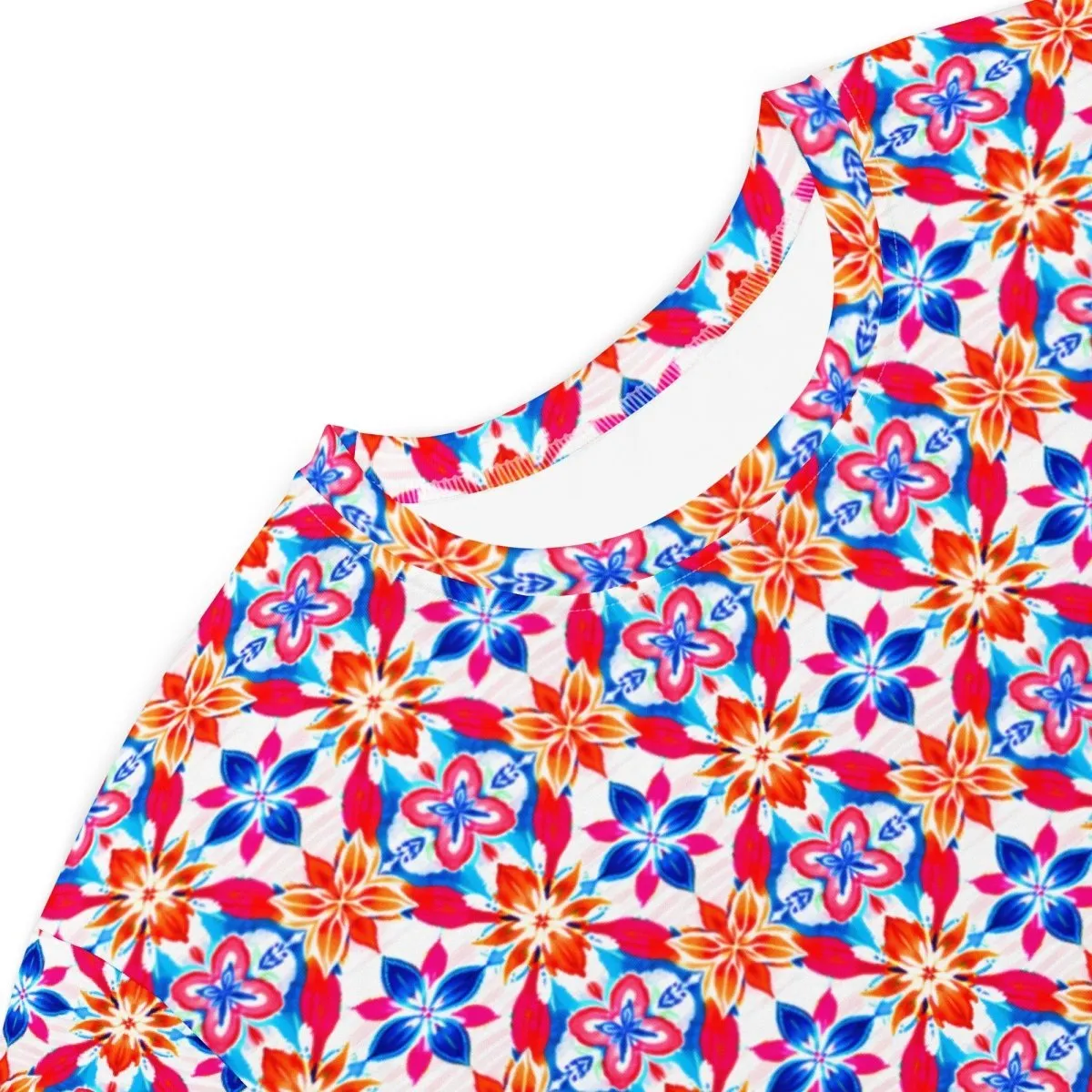 Fiesta Mosaic T-Shirt Dress