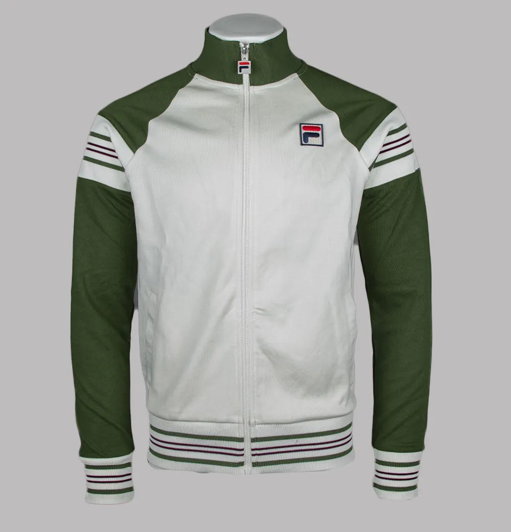 Fila Vintage Ferarra Track Jacket Chive/Gardenia/Windsor Wine