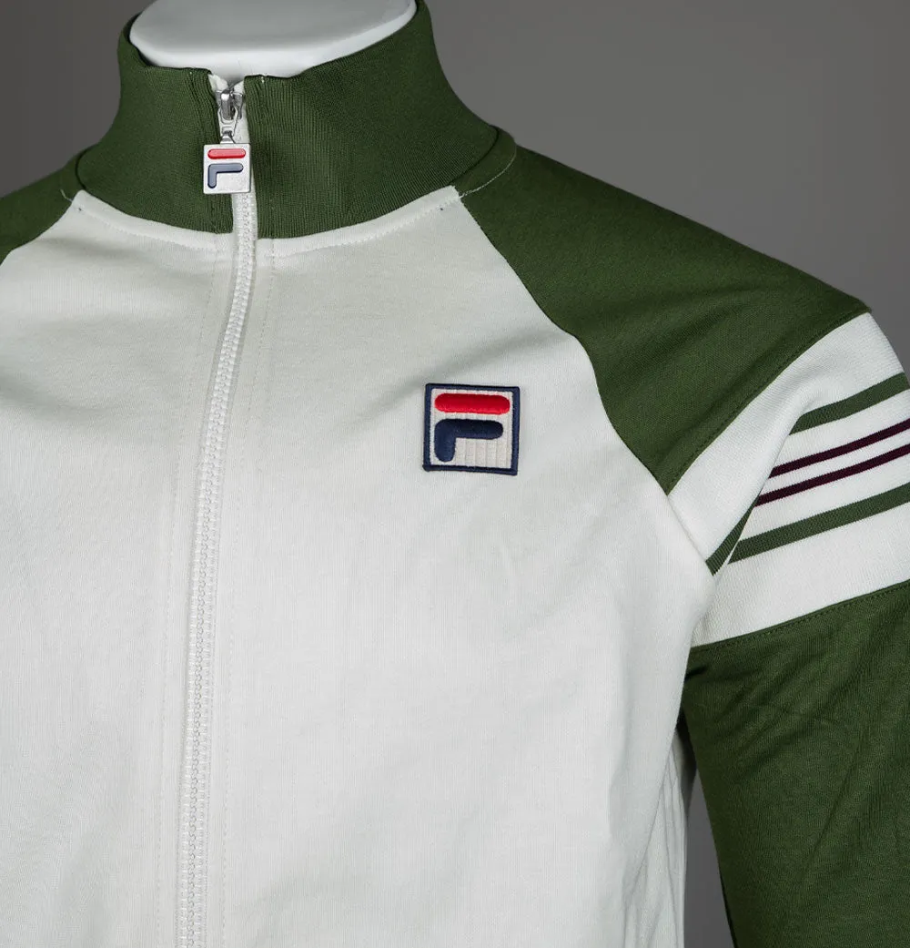 Fila Vintage Ferarra Track Jacket Chive/Gardenia/Windsor Wine