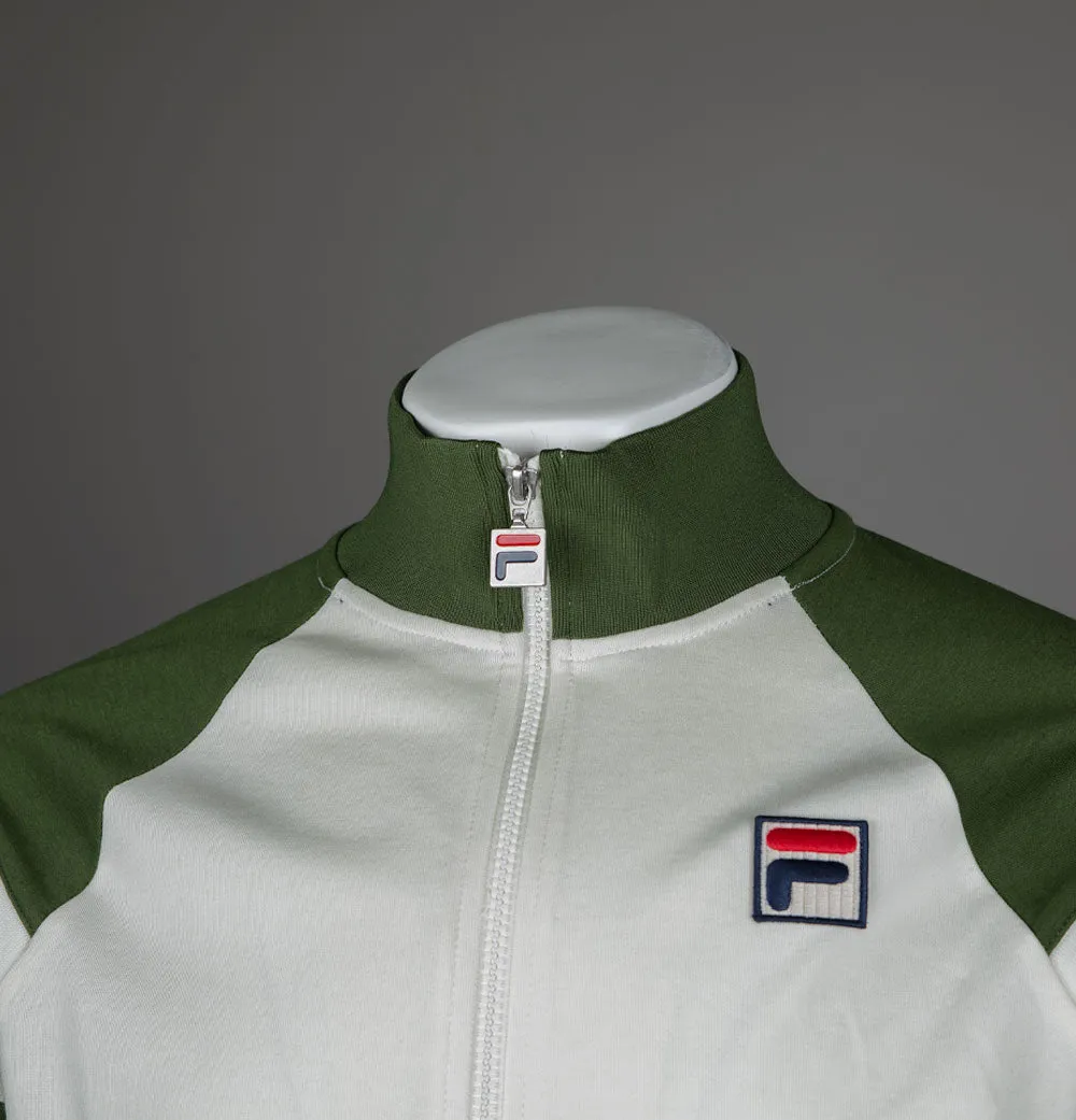 Fila Vintage Ferarra Track Jacket Chive/Gardenia/Windsor Wine