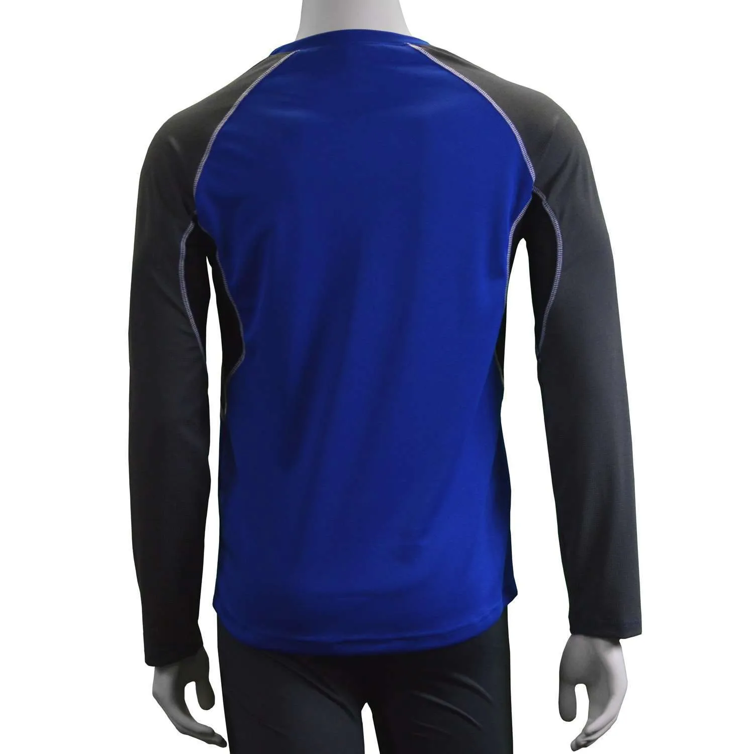 FINAL SALE: Sentinel Reflective Men's Long Sleeve Shirt in Cobalt/Graphite