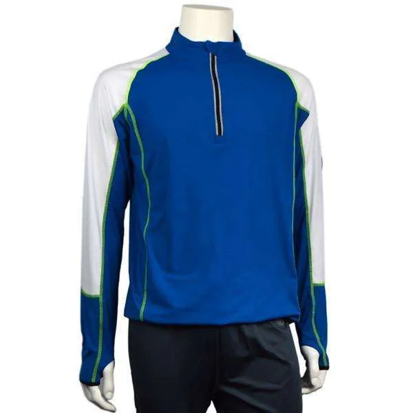 FINAL SALE: Vision Reflective Men's Pullover in College Blue/White