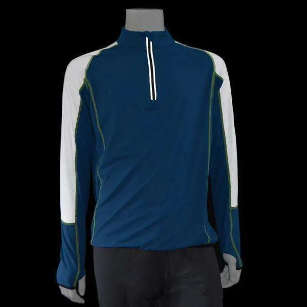 FINAL SALE: Vision Reflective Men's Pullover in College Blue/White