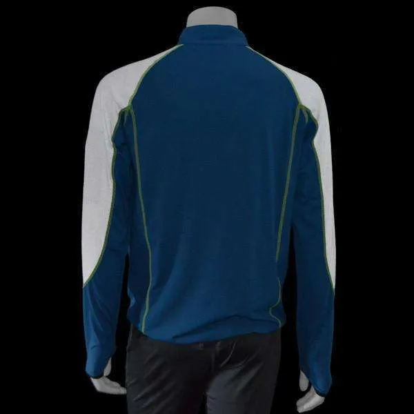 FINAL SALE: Vision Reflective Men's Pullover in College Blue/White
