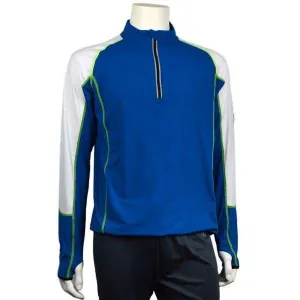 FINAL SALE: Vision Reflective Men's Pullover in College Blue/White