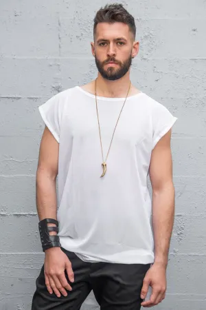Five and Diamond Oversize Mesh Top