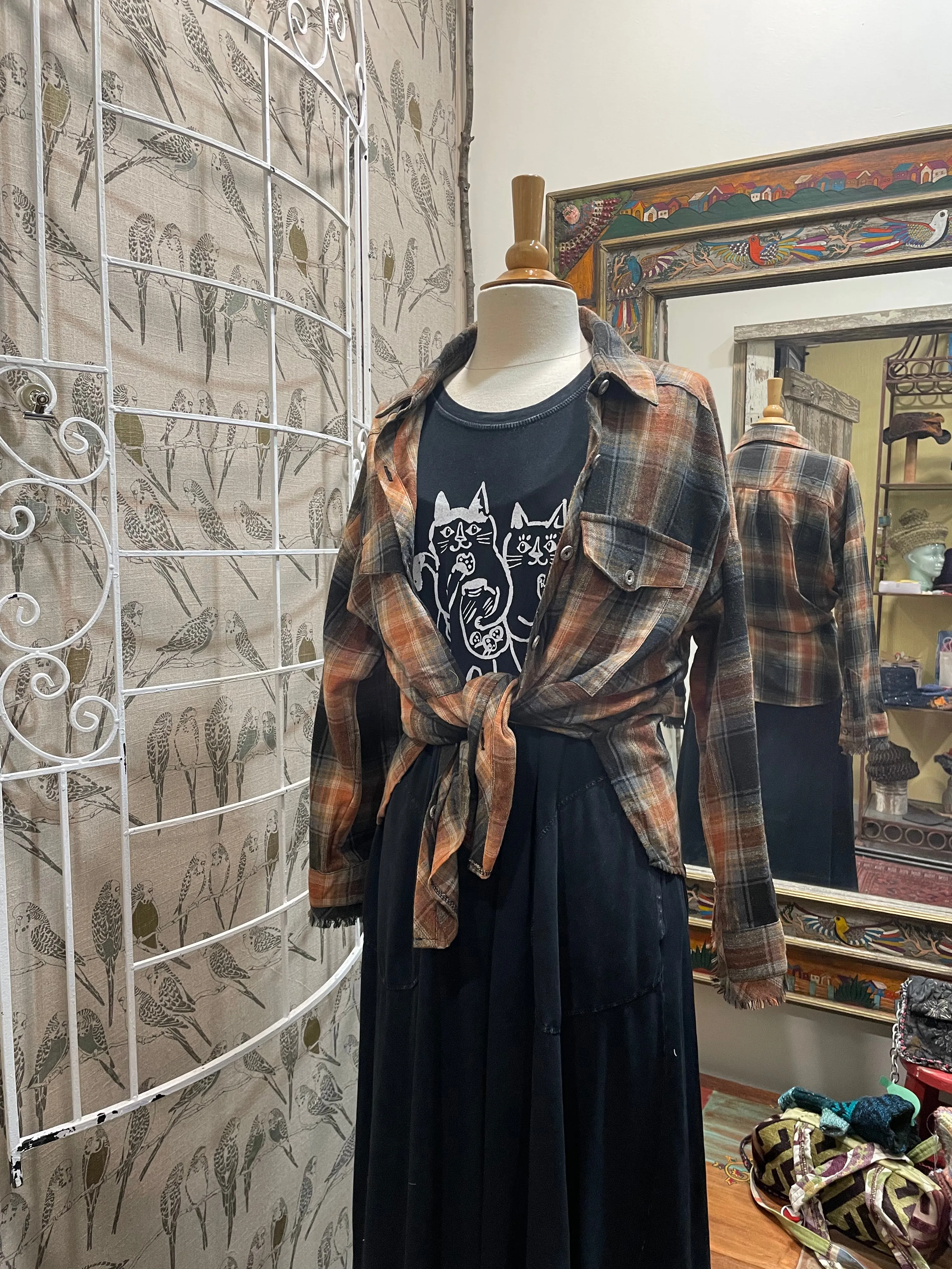 Flannel Button Down Shirt by Pol GWT113