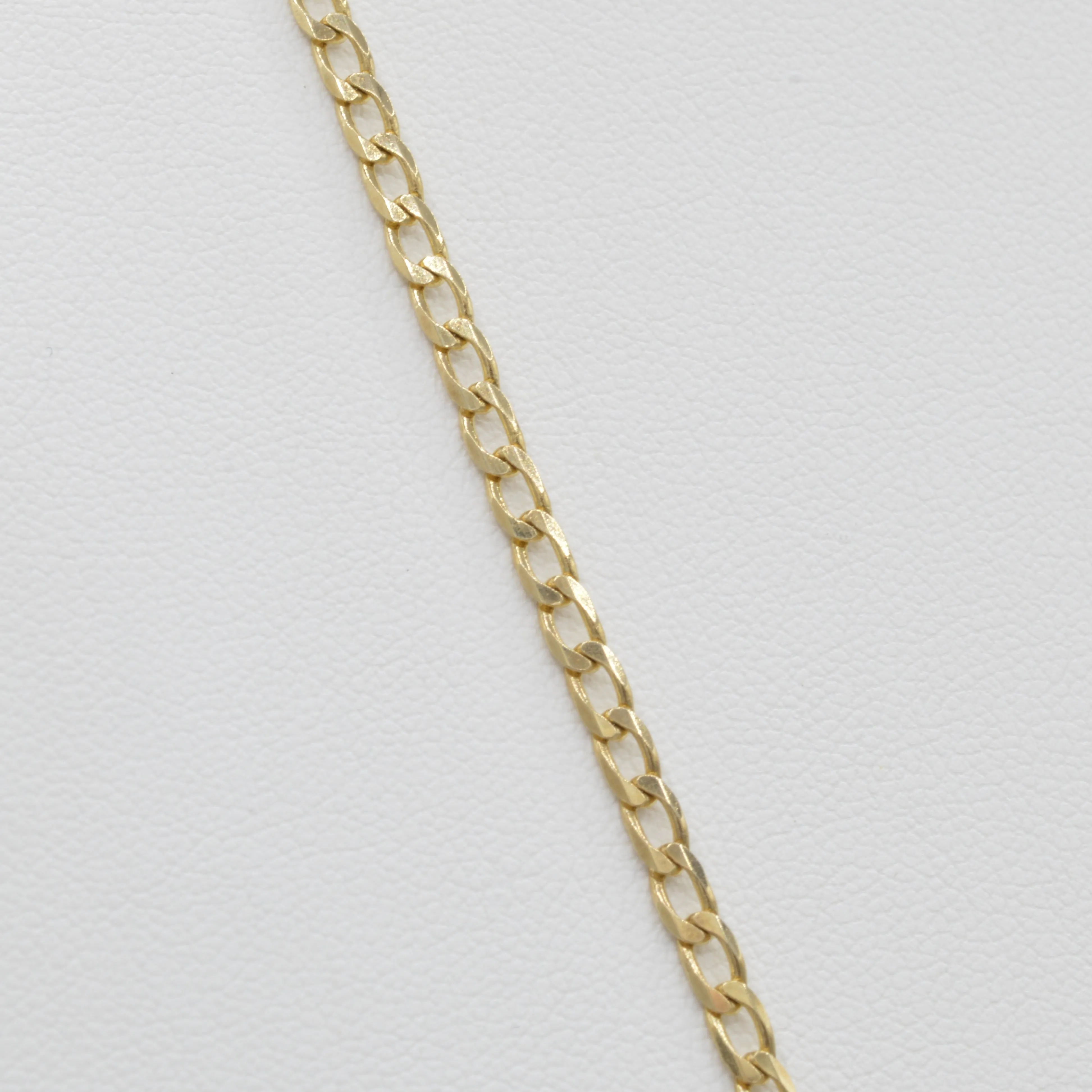 Flat Curb Chain, 30"