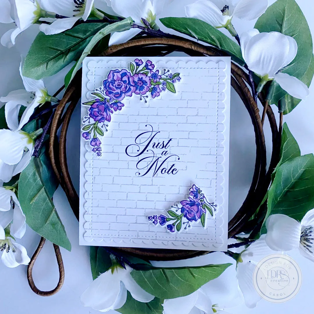 Floral Swag Stamps, Dies, and Layering Stencils Bundle