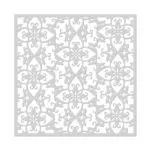 Floral Tile Stencil