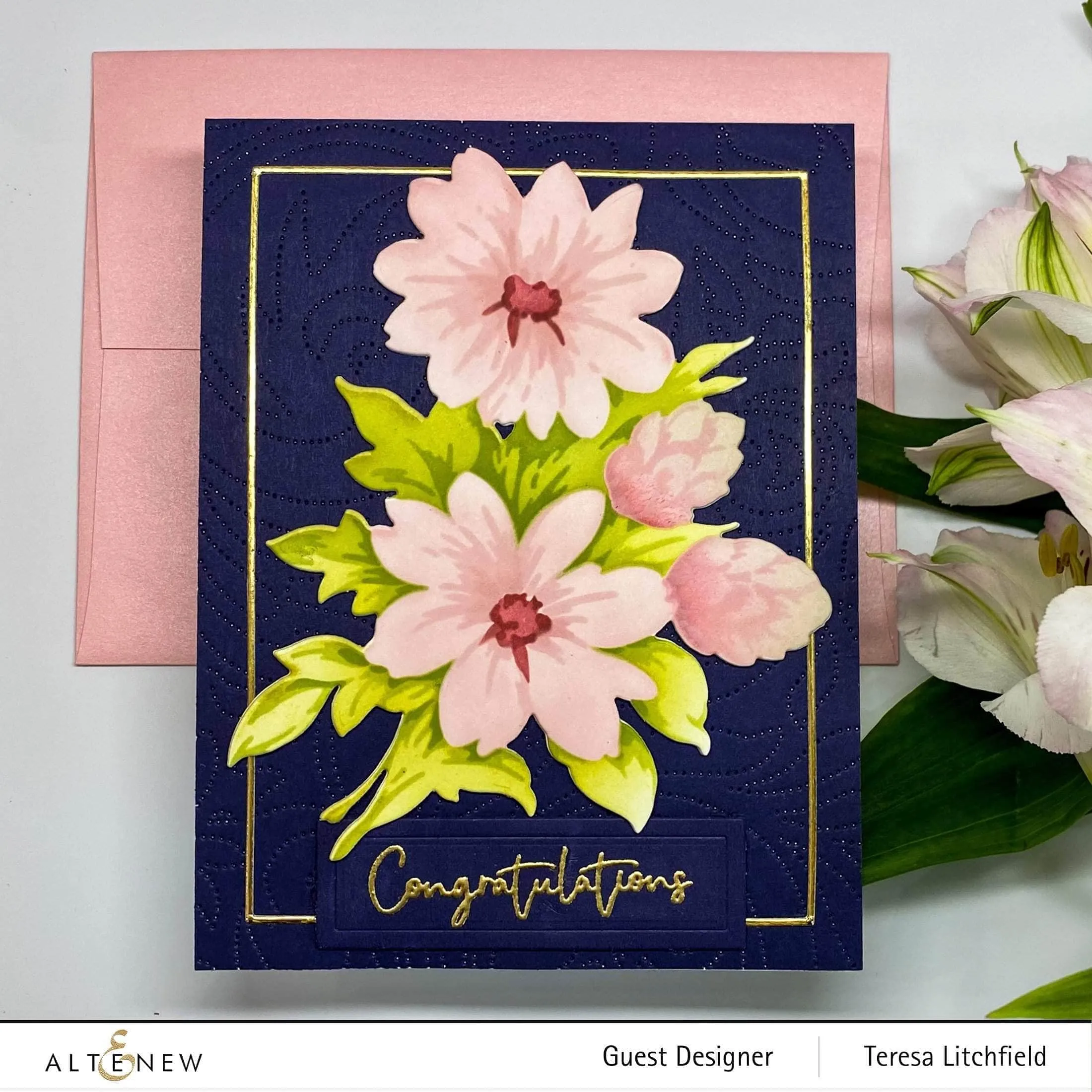 Flower Bunch Layering Stencil & Die Bundle