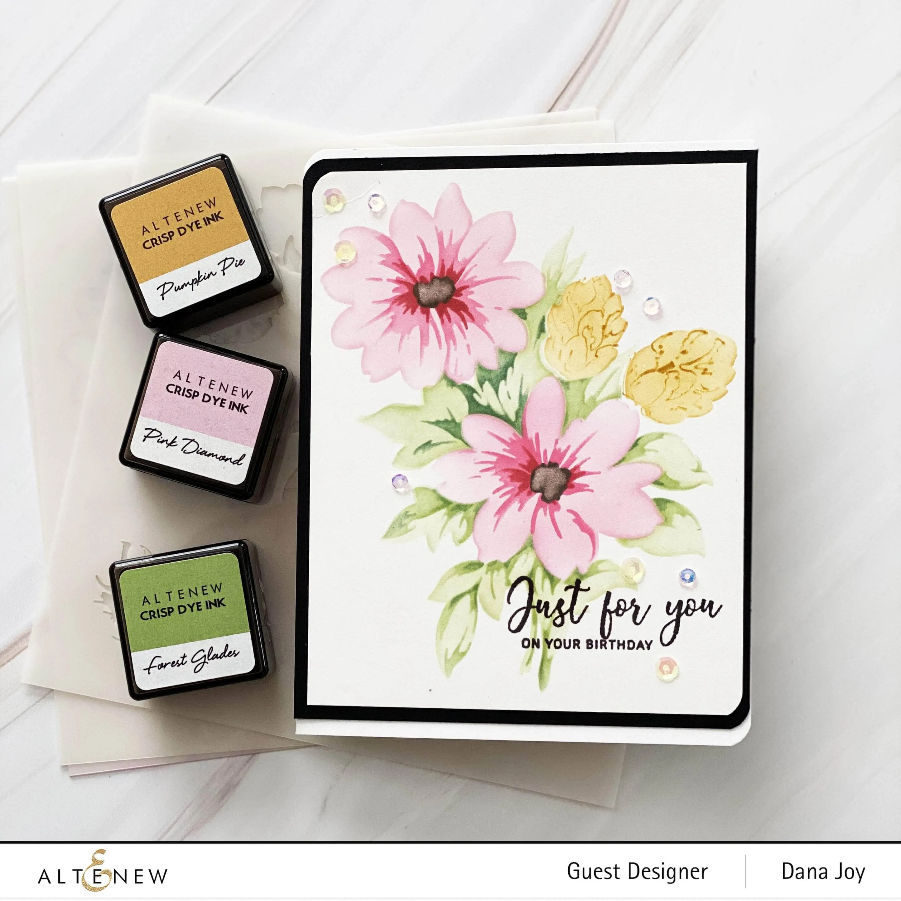 Flower Bunch Layering Stencil & Die Bundle