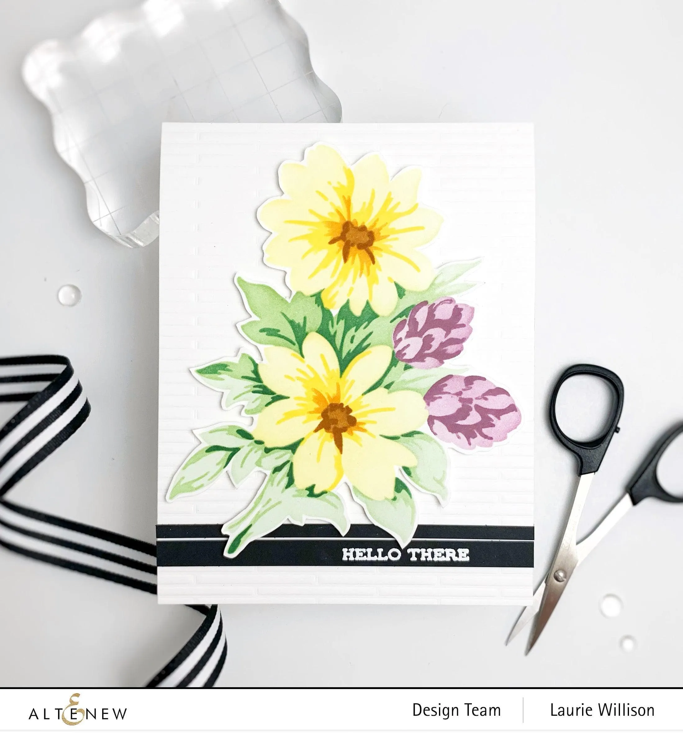 Flower Bunch Simple Layering Stencil Set (4 in 1)