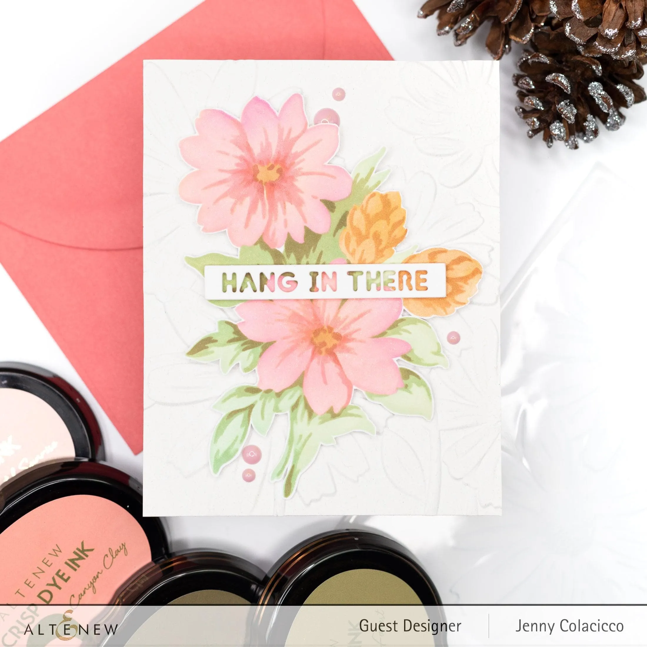 Flower Bunch Simple Layering Stencil Set (4 in 1)