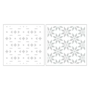 Folk Star Layered Stencils (2 pack)