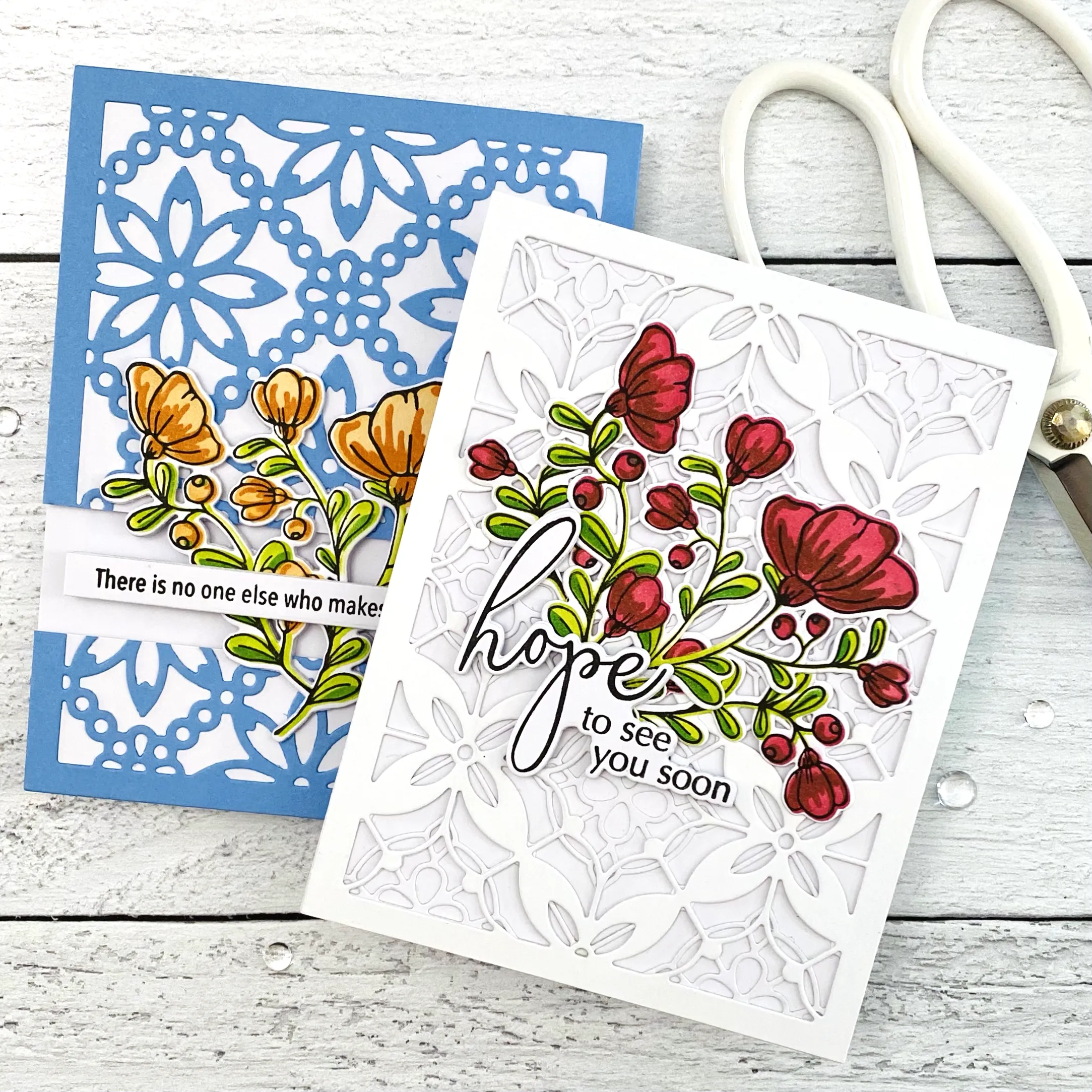 Forget Me Not 4x6 Stamp Set