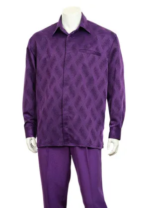 Fortino Landi Walking Set M2766-Purple