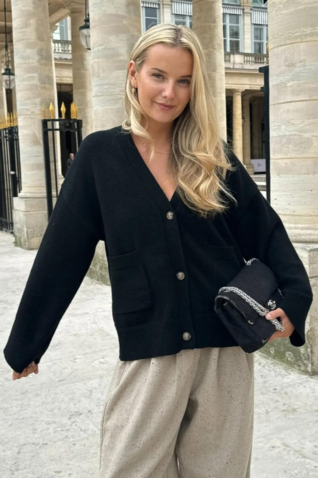 Forudbestilling - BYIC - Mollyic Cardigan 1163-2 - black Black