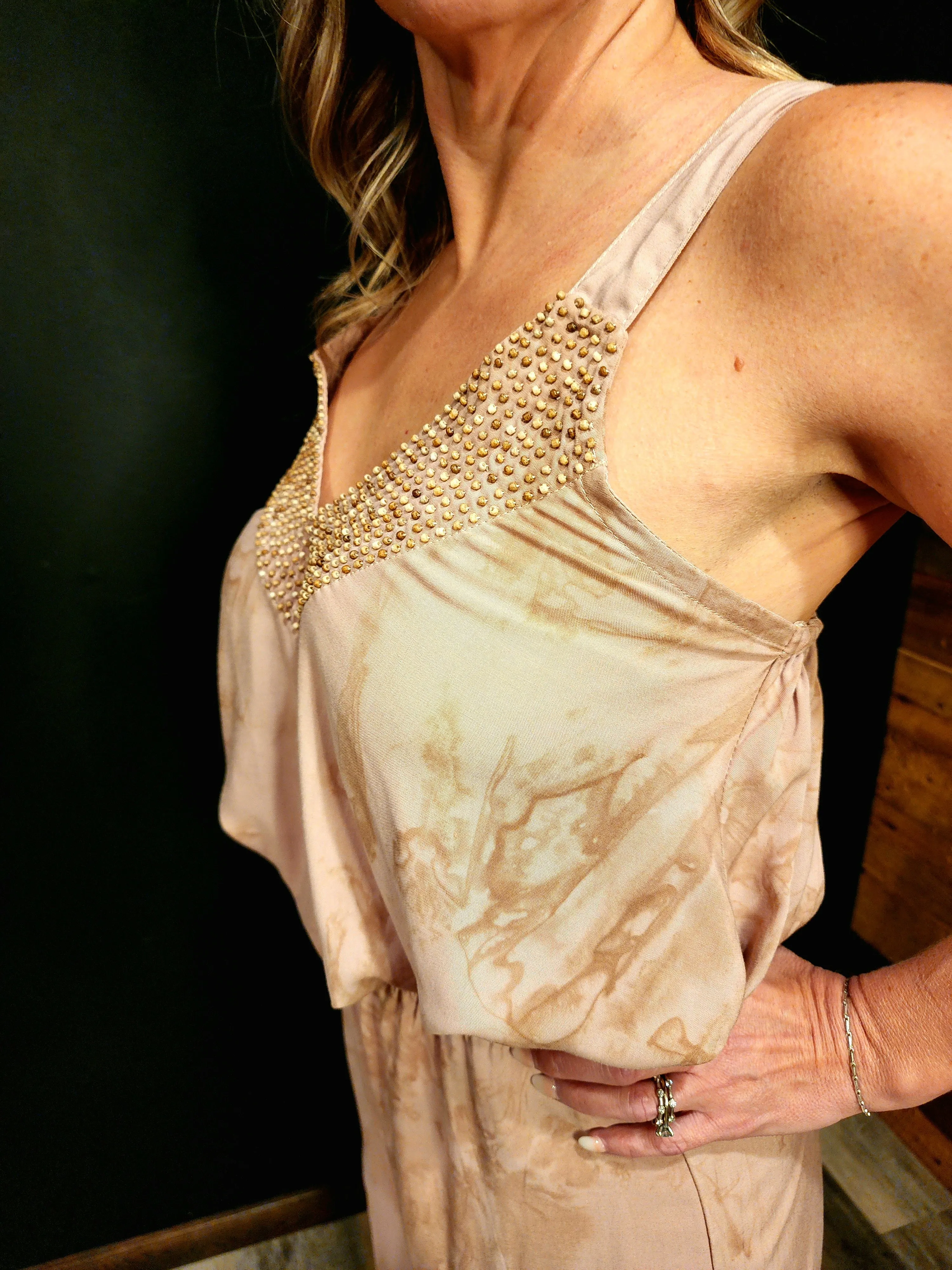 Frankie Beaded Top