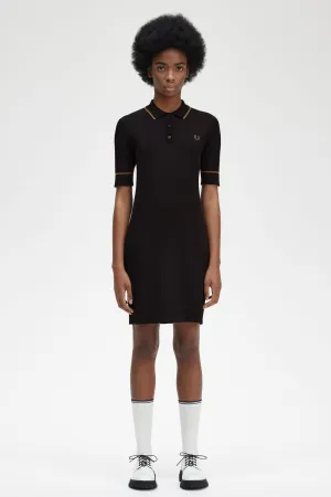Fred Perry D6163 Ribbed Dress