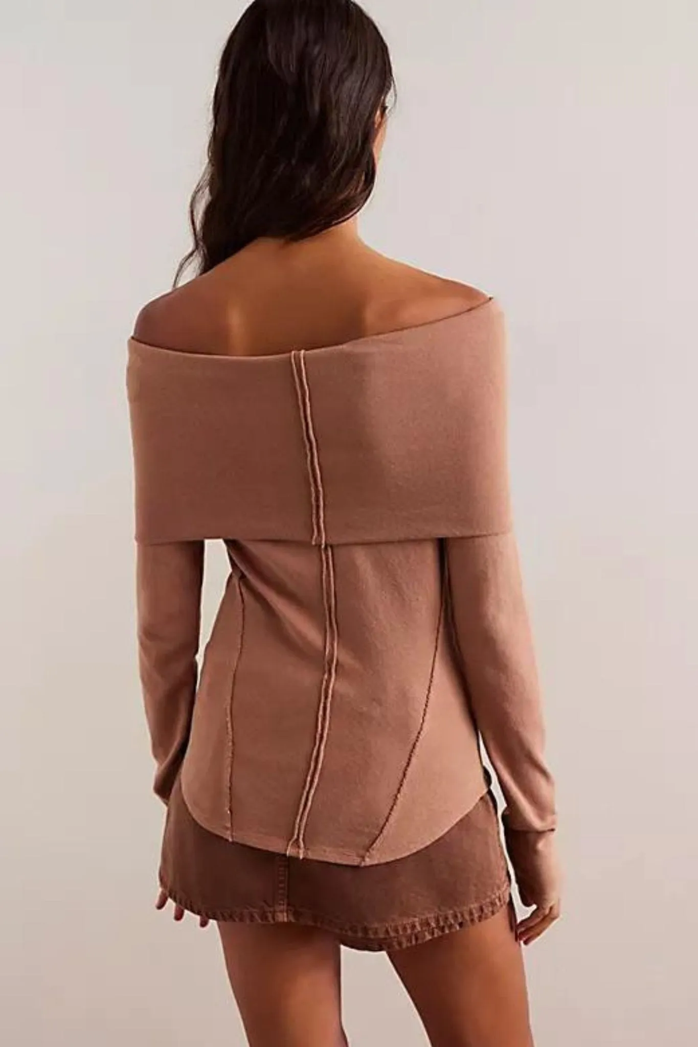 Free People: Iris Layering in Cafe Latte