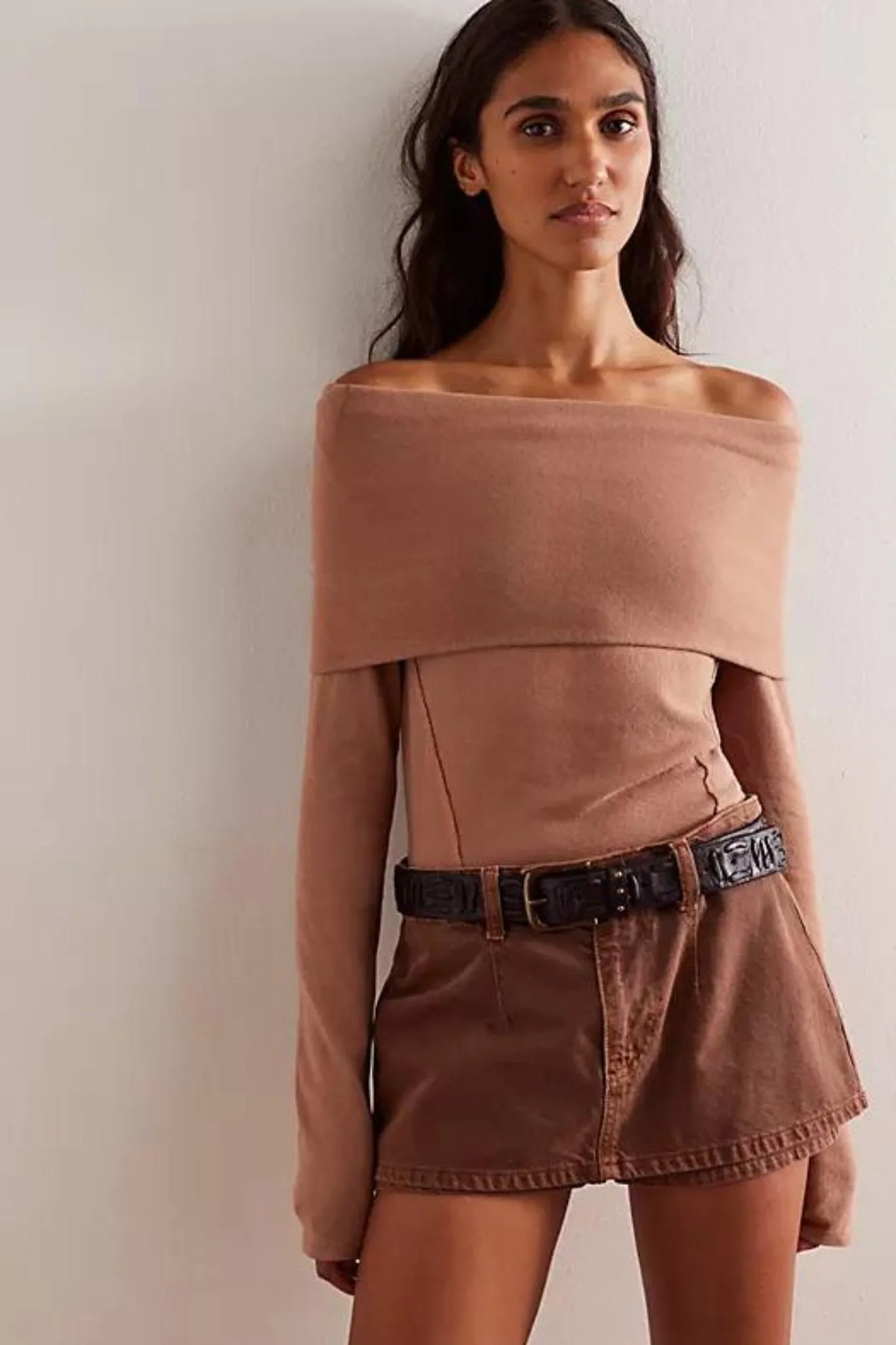 Free People: Iris Layering in Cafe Latte