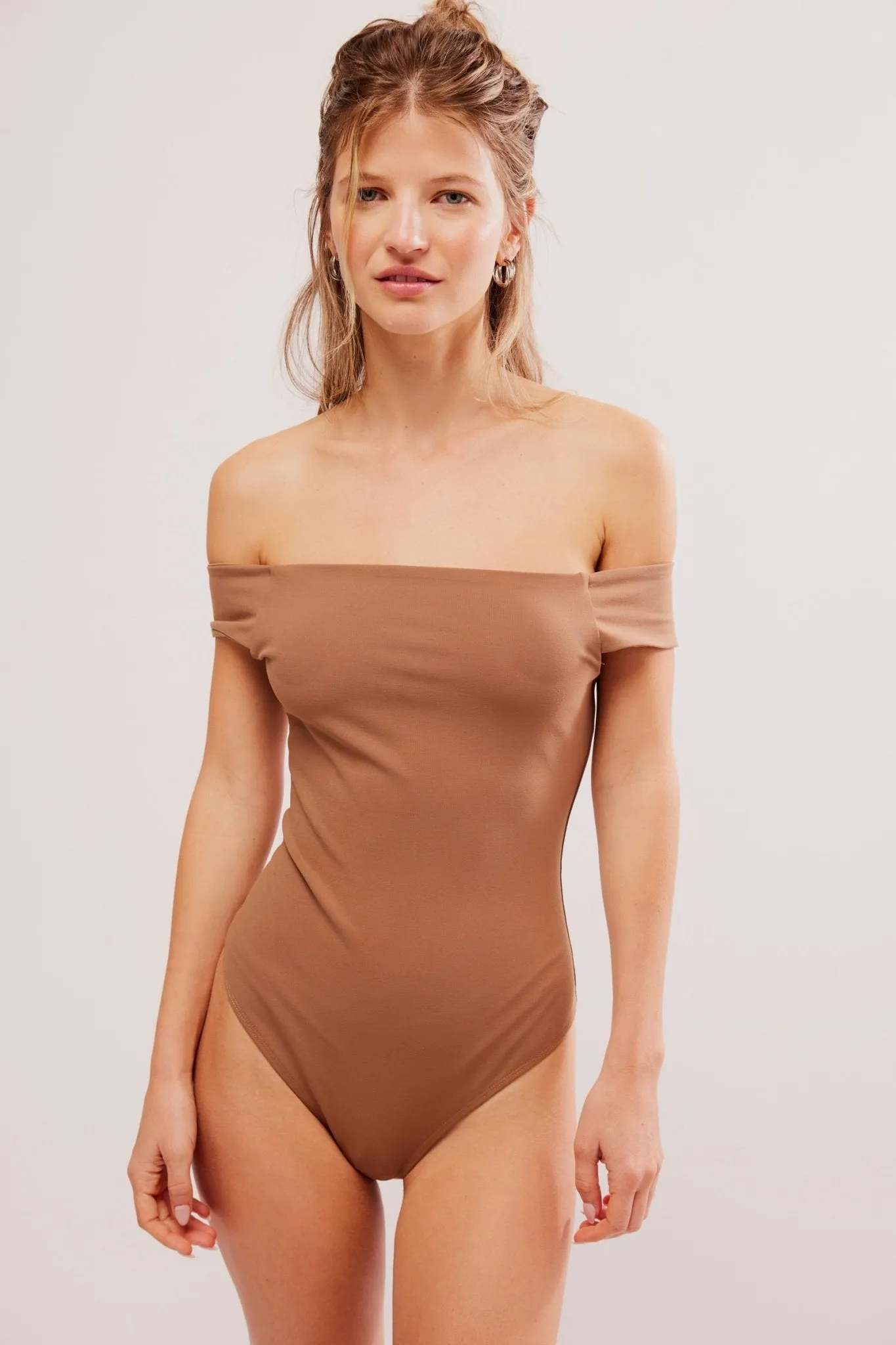 Free People Off To The Races Bodysuit