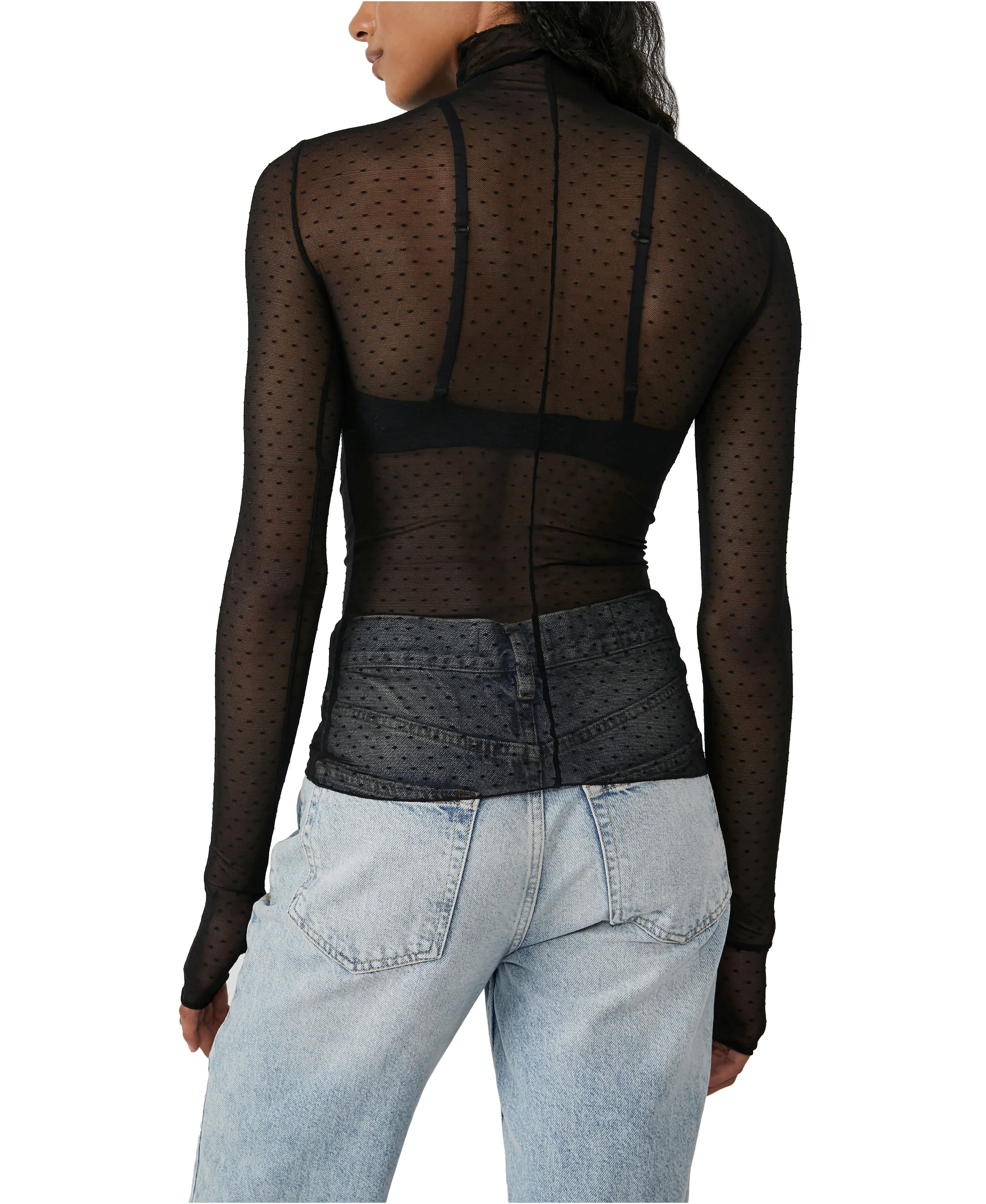 Free People On the Dot Layering Top
