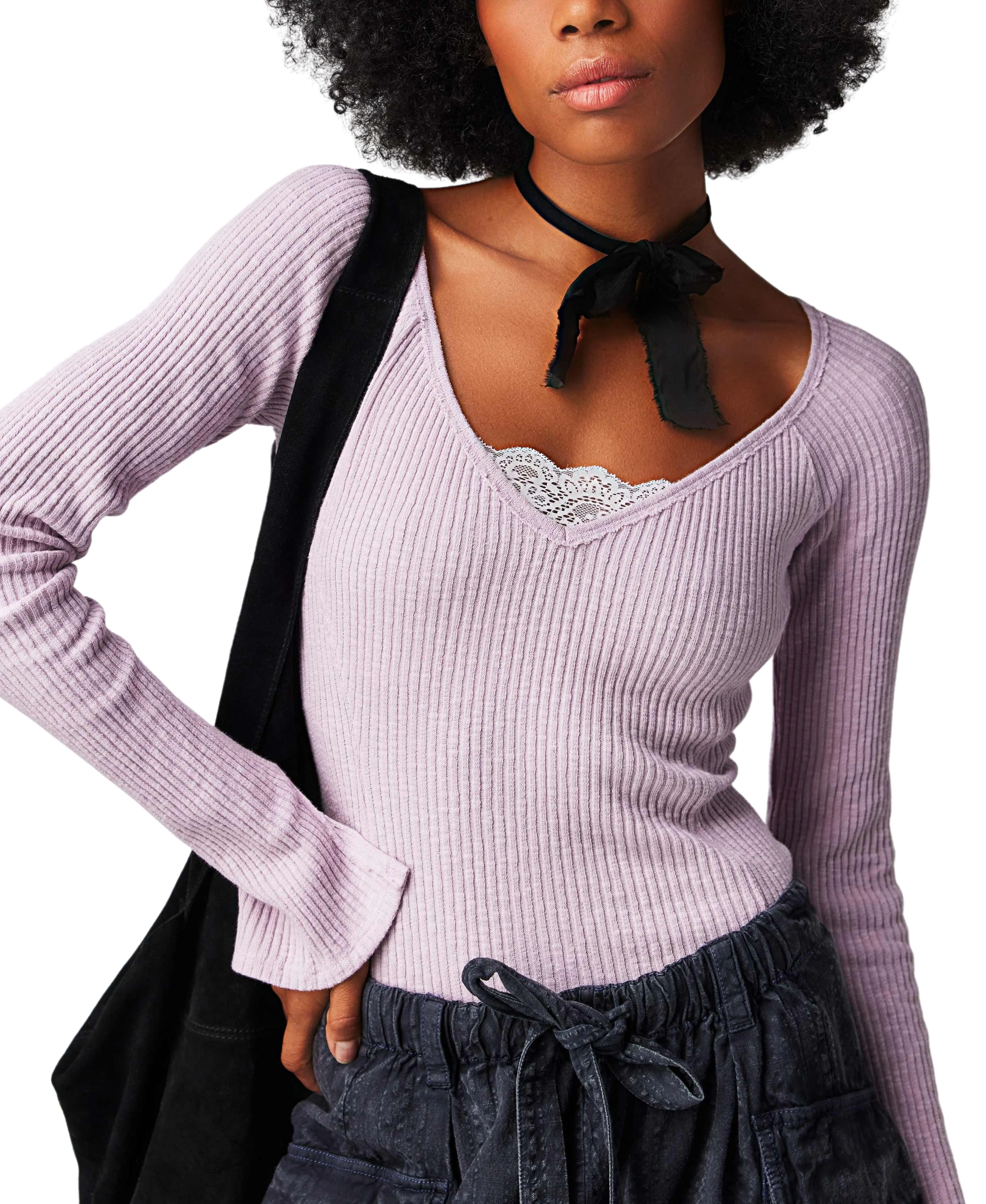 Free People Passing Thru Layering Top