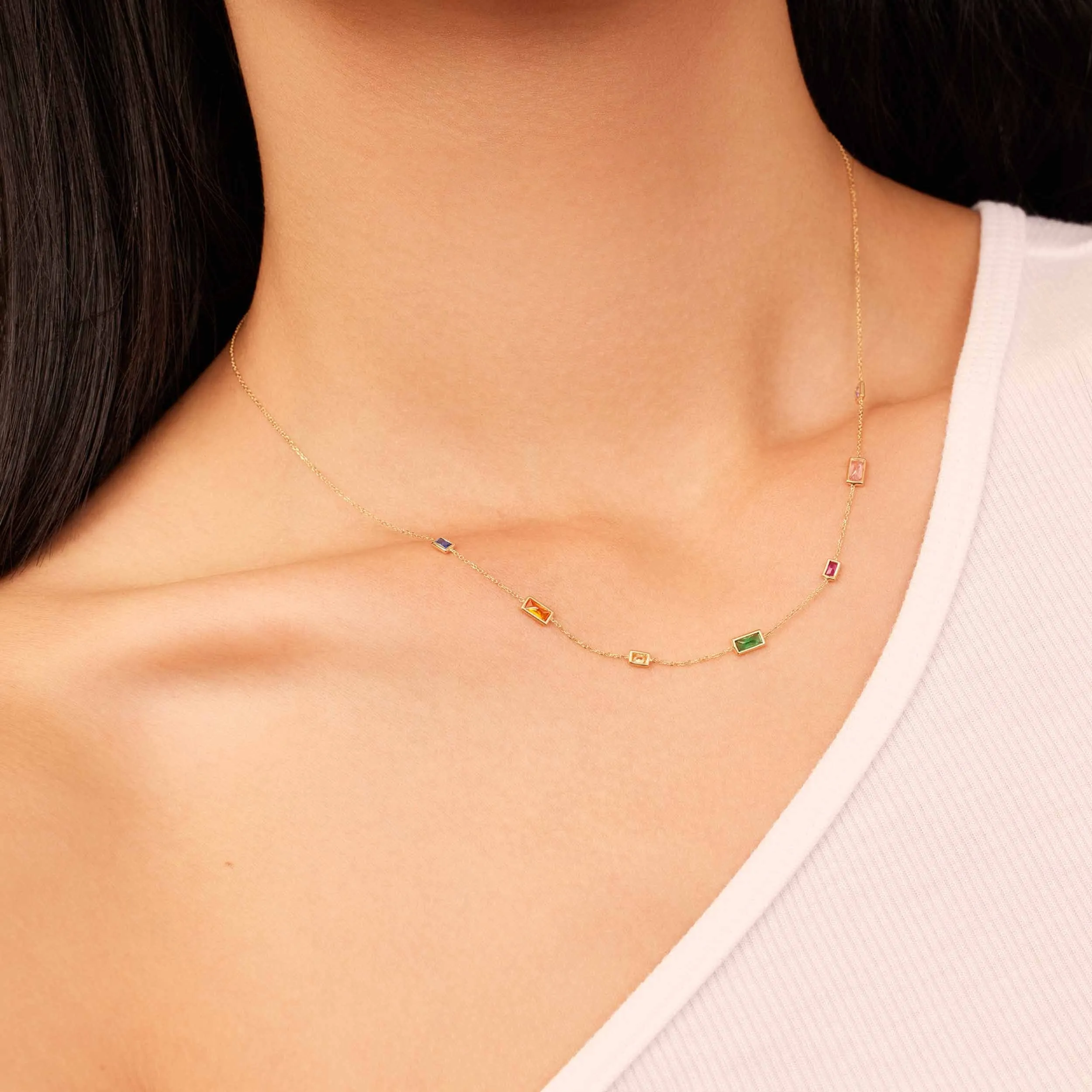 Fresco Station Necklace