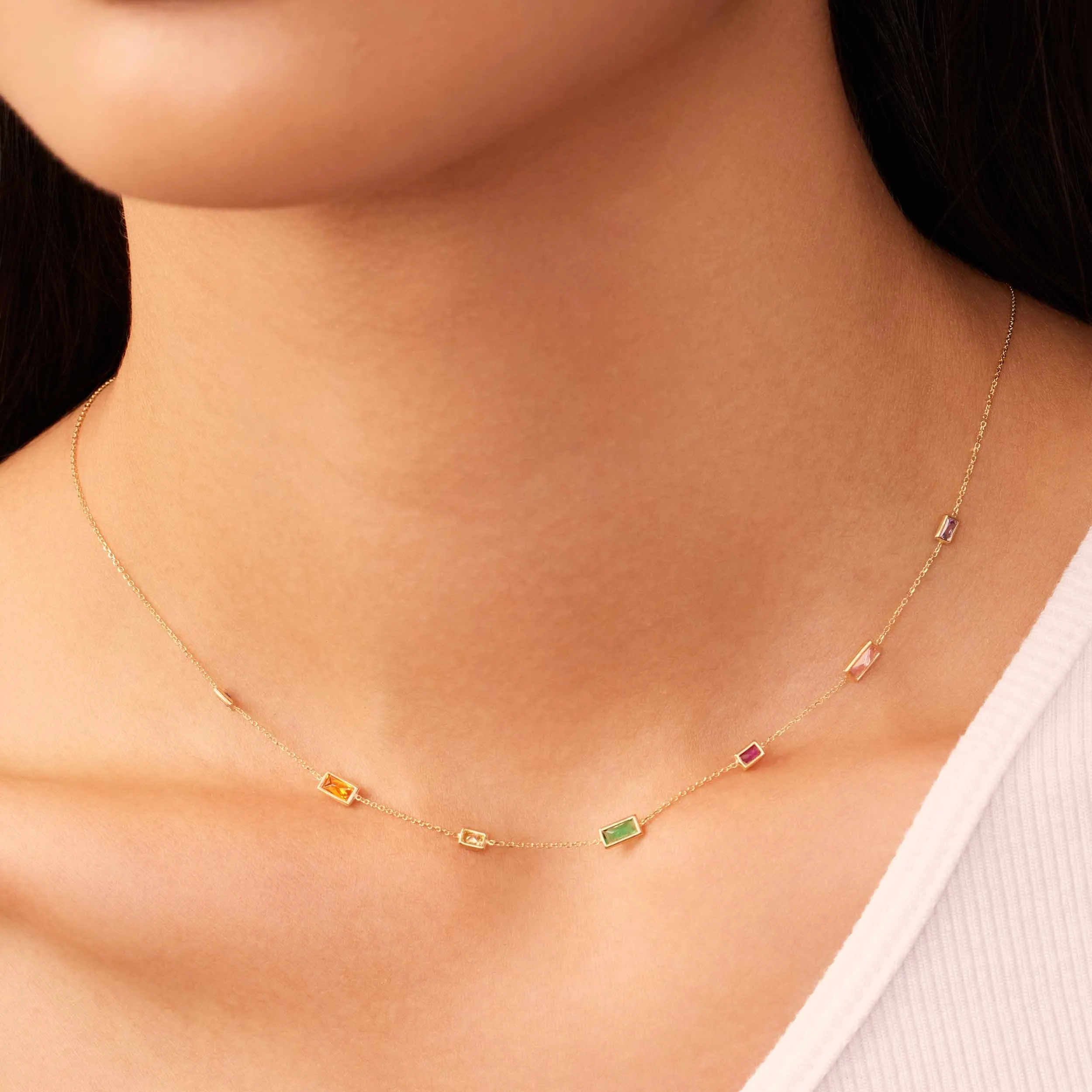 Fresco Station Necklace