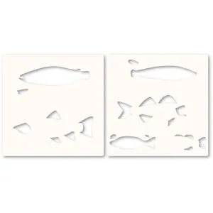 Freshwater Fish Stencil Set