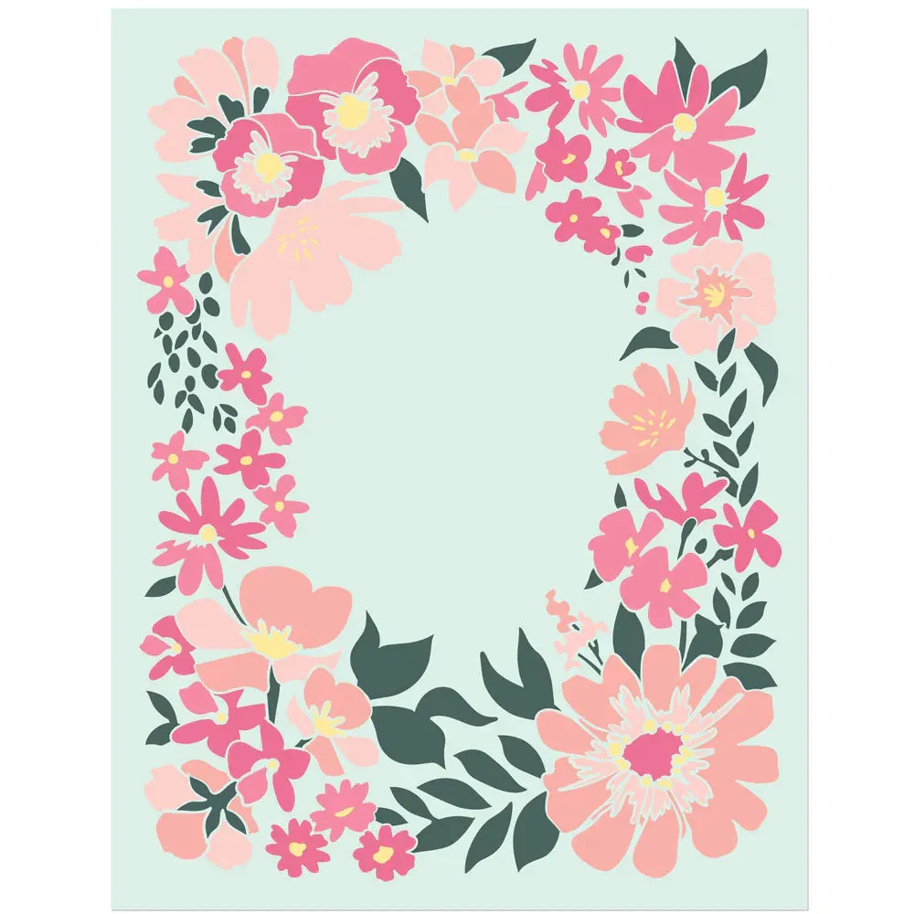 Friendship Frame - Coordinating Stencils (Set Of 6)