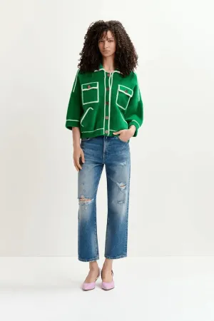 GALENA FURRY KNITTED JACKET HULK
