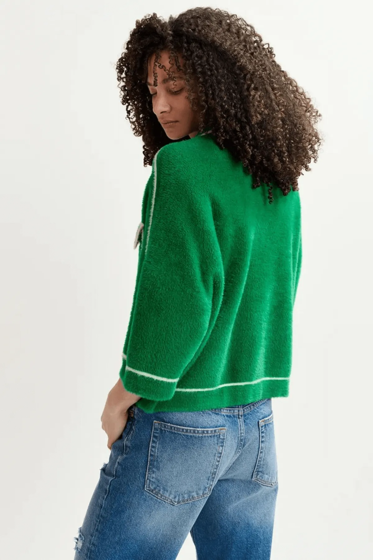 GALENA FURRY KNITTED JACKET HULK