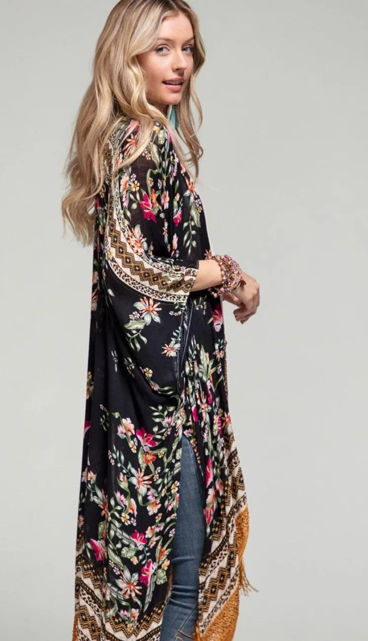 Gallia Floral Kimono