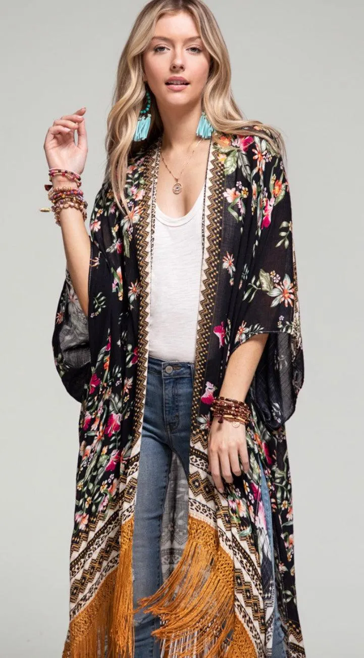 Gallia Floral Kimono