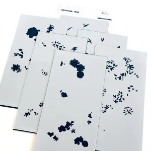 Garden Bouquet: stencil