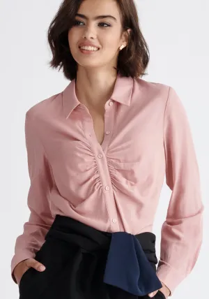 Gathered Front Shirt
