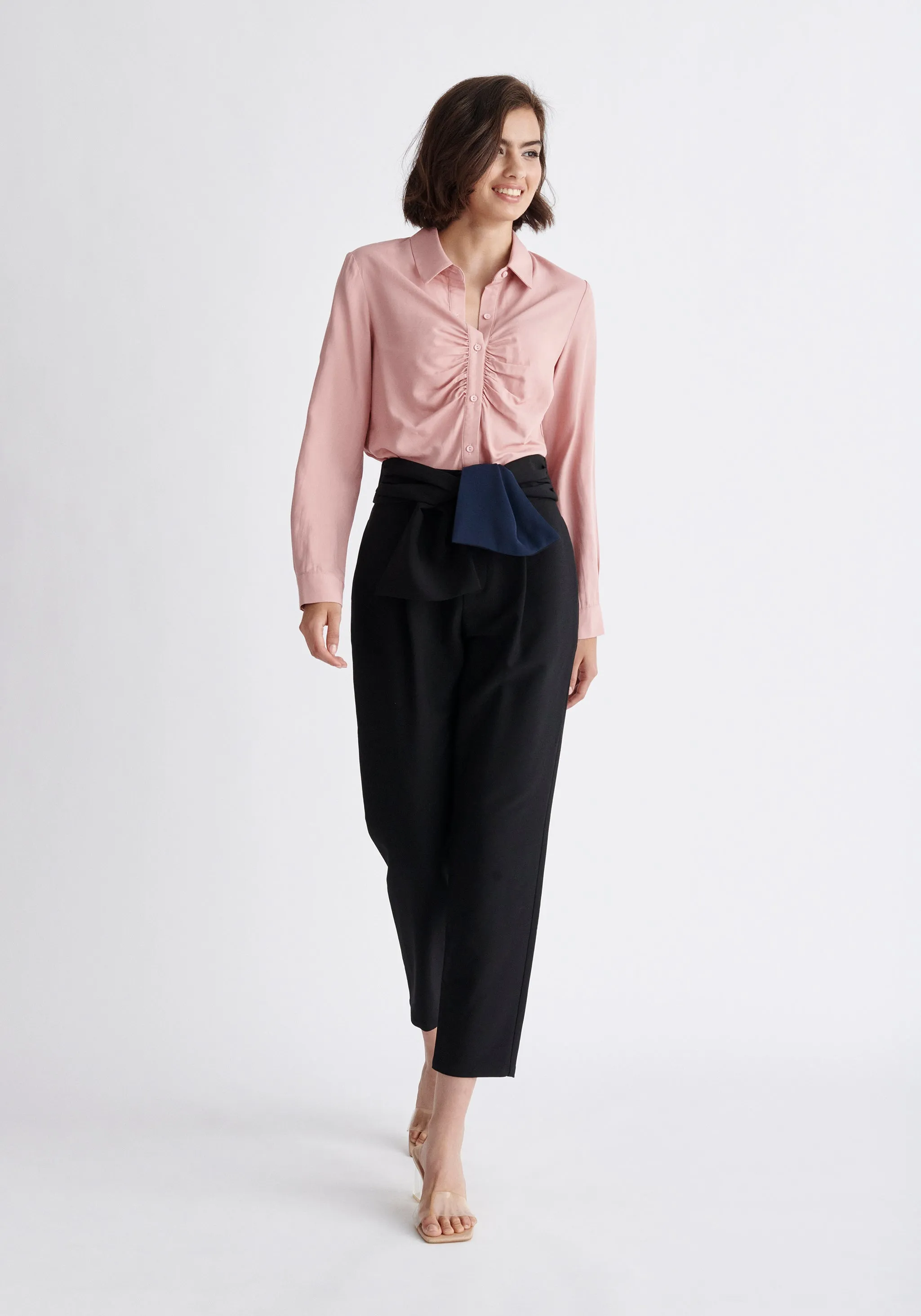 Gathered Front Shirt