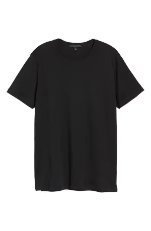 Georgia Crew Neck T-Shirt- Black
